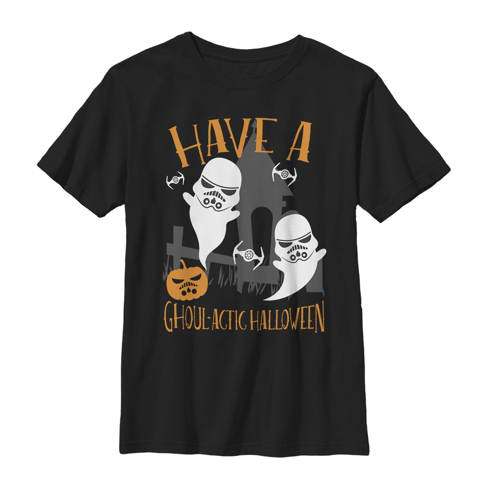 Boys Star Wars Ghoulactic Halloween Stormtrooper Tshirt